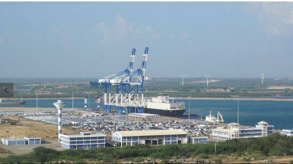 China hat den Tiefwasserhafen von Hambantota in Sri Lanka angemietet