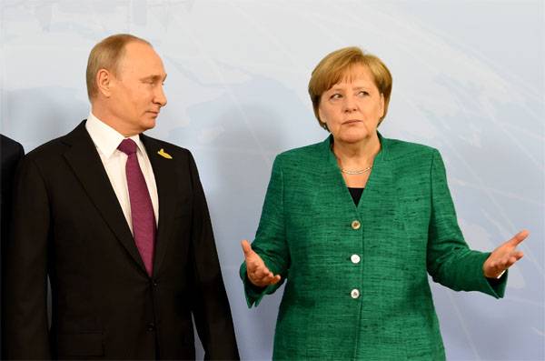 Putin explained to Merkel why Russian STsKK officers were withdrawn.