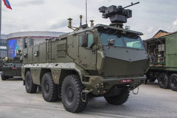 Parti "Typhons" entré en service avec les forces spéciales du district militaire central