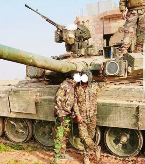 In Syria, T-XNUMHA are considered elite tanks.