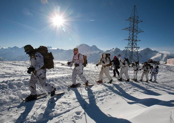 Le forze speciali di Samara andarono sulle montagne