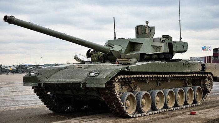 Первые танки «Армата» поступят в войска для опытной эксплуатации