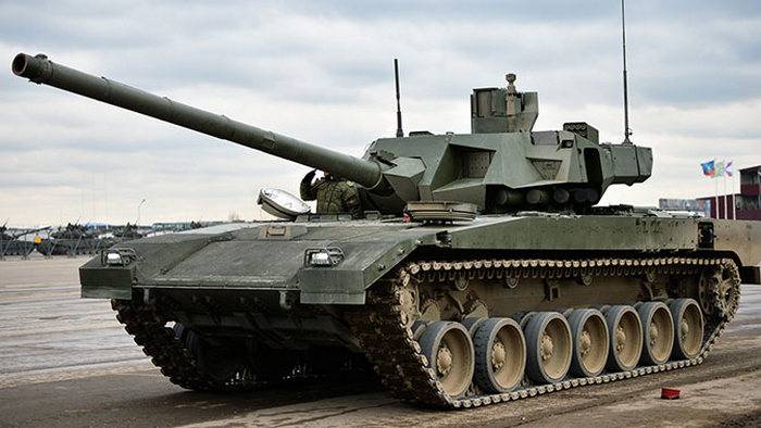 Los primeros tanques "Armata" irán a las tropas para la operación de prueba.