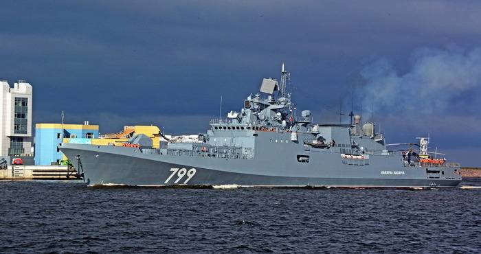 Frigate "Admiral Makarov" transferred to the customer