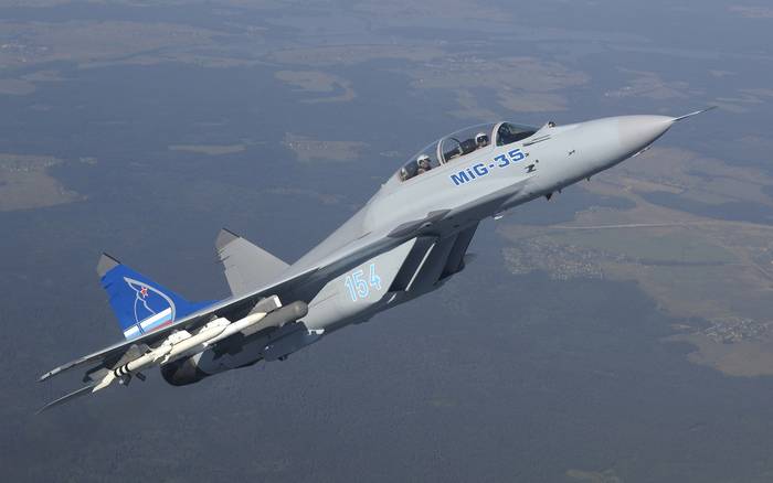 A produção do MiG-35 começará a partir de janeiro 2018.