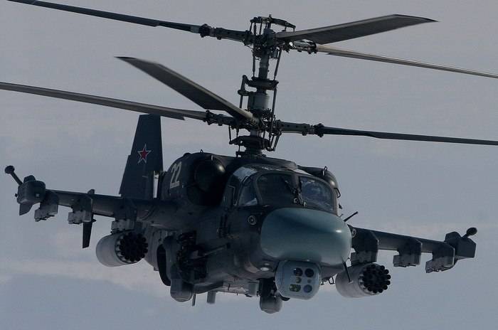 The new regiment in ZVO will be fully equipped with Ka-52 helicopters at the beginning of 2018.