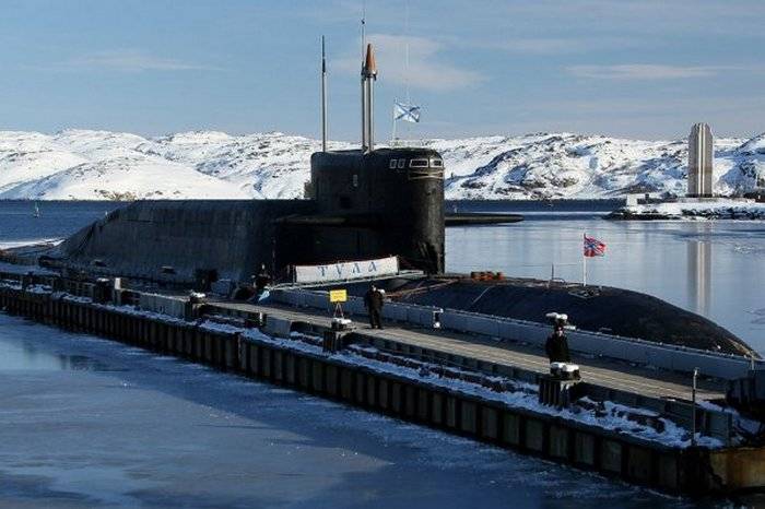 Repair of the Tula nuclear submarine missile carrier completed