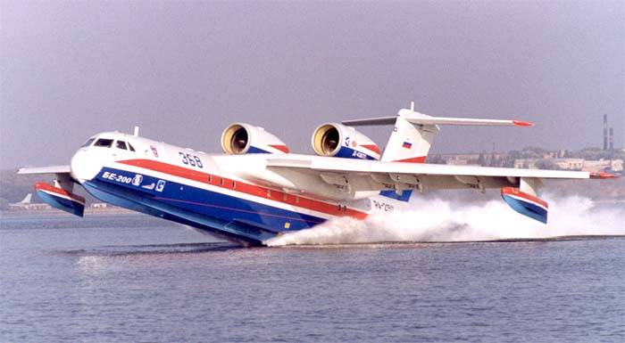 Naval aviation of the Navy is considering the issue of admission to the Be-200 amphibious aircraft