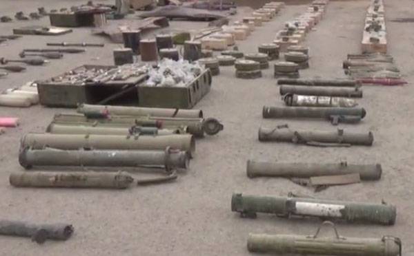 Igilovsky stockpile with anti-tank weapons discovered in Abu Kemal