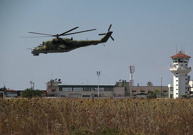 In Siria, il russo Mi-24 si è schiantato