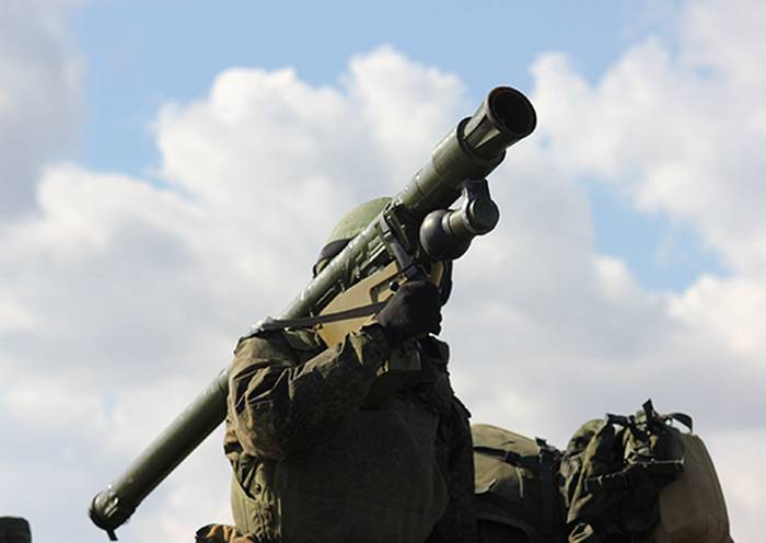 In the Ground Forces, a combat vehicle is being developed for divisions with MANPADS