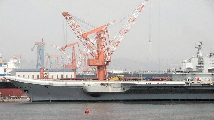 Media: China has begun construction of a third aircraft carrier