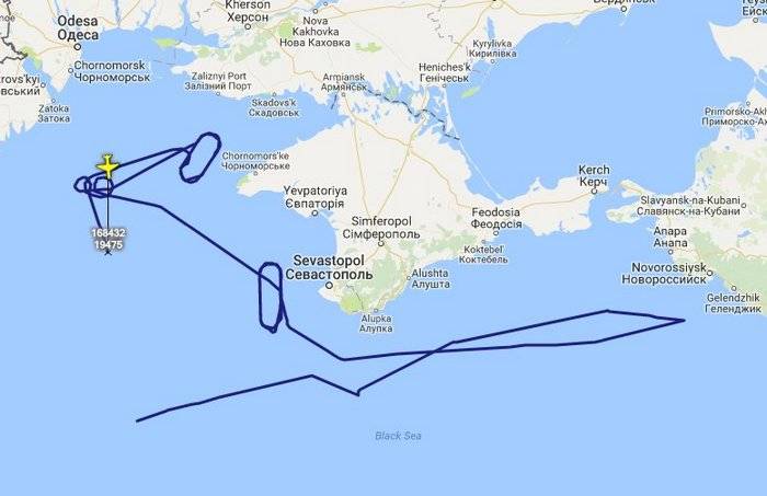 Flugzeuge der US-Marine führen Aufklärung in der Nähe der Krim durch