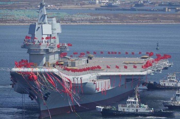 China se está preparando para realizar pruebas en el mar del segundo portaaviones