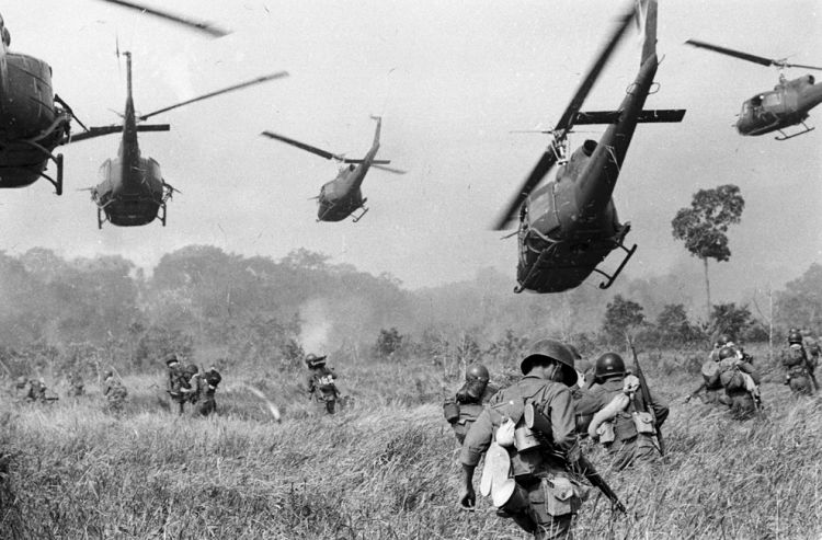 Vietnamkrieg: und die Jungs sind blutig in den Augen