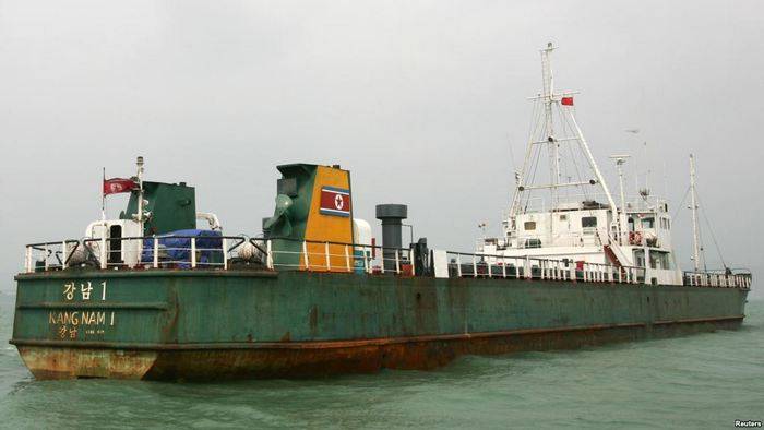 Os EUA e 16 outros países se reuniram para interceptar navios por violação das sanções contra a RPDC