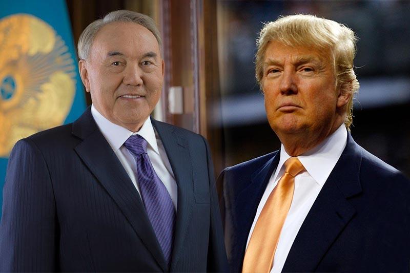To get out of the political stalemate Trump will help Nazarbayev?