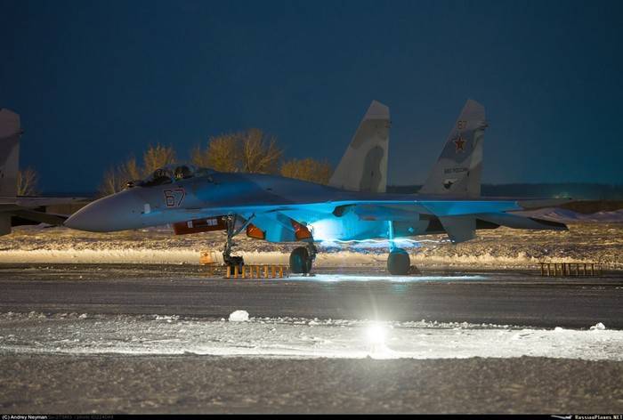 Two more modernized Su-27CM (3)