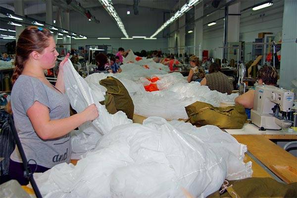 In Ivanovo, will begin mass production of parachutes new generation