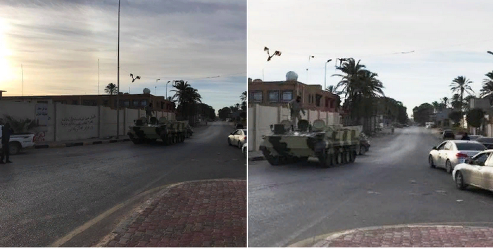 In Libya, seen self-propelled missile "Chrysanthemum"