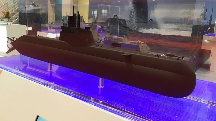 Singapore has ordered the construction of two more submarines such as 218SG in Germany