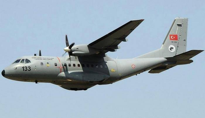 L'aereo da trasporto militare si schianta in Turchia