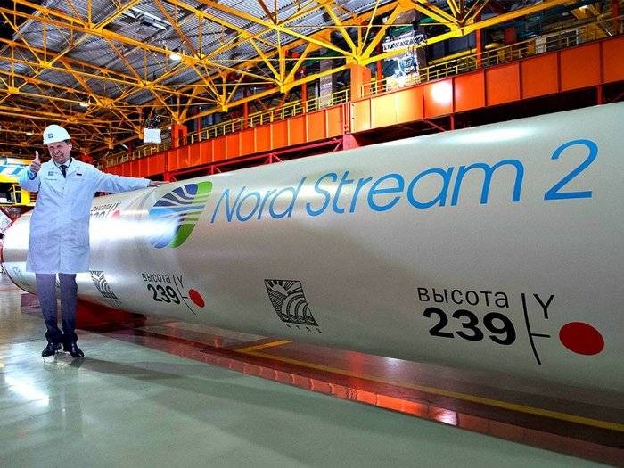 Deutschland kam zur Verteidigung von Nord Stream 2