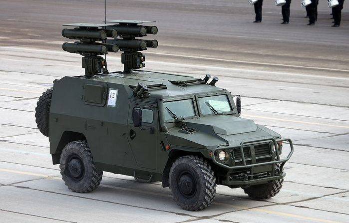 Rosgvardia plans to arm "Tigers" with anti-tank missile systems "Cornet"