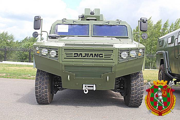 Belarus has received a new batch of Chinese armored cars