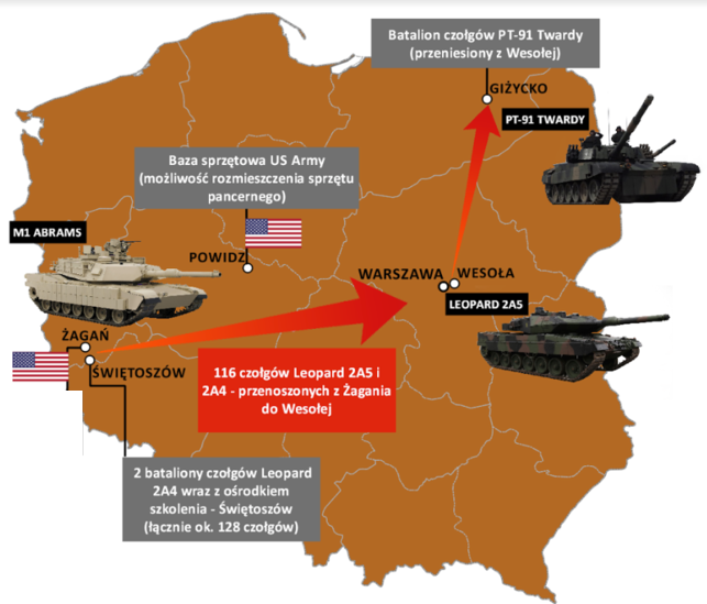 Poland plans to create a new mechanized division near the borders of Belarus. Fourth in a row
