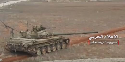 Syrian tanks with "electronic protection" from TOW are fighting in Aleppo