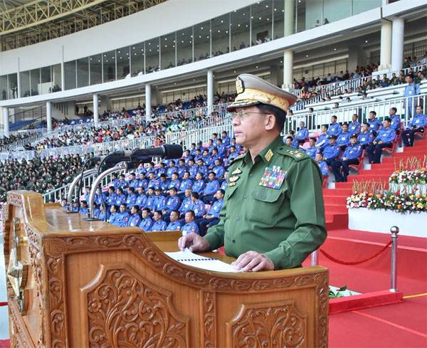 Sur quoi Sergei Shoigu était-il d'accord avec son collègue du Myanmar?