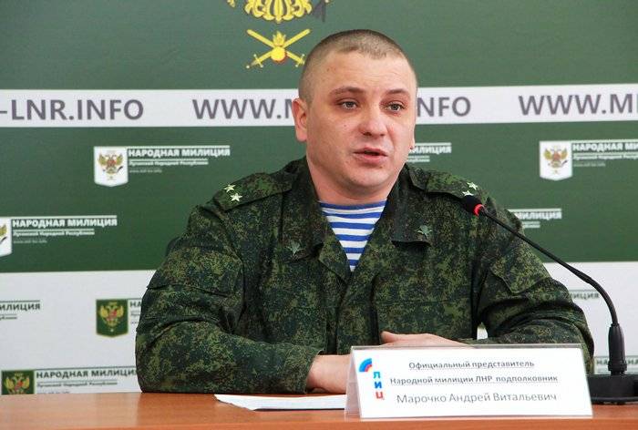 LPRの人民民兵が偵察を行っていたウクライナ軍の無人航空機を撃墜した。