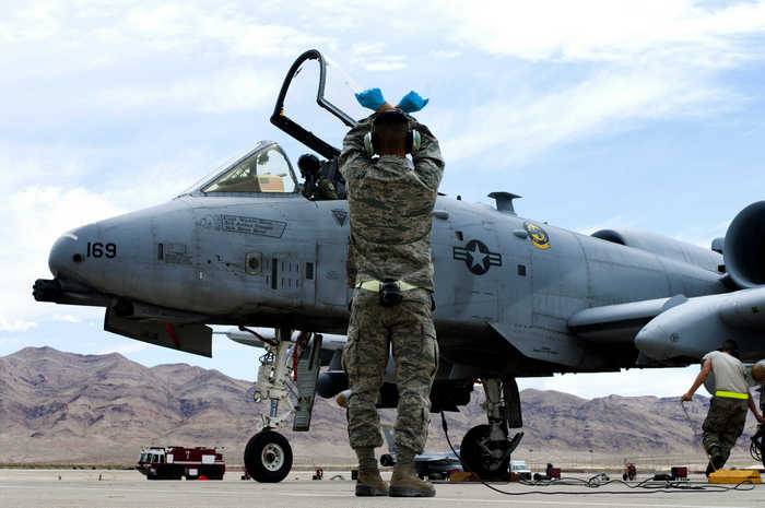 One third of the American A-10 Thunderbolt II attack aircraft fleet declared unusable