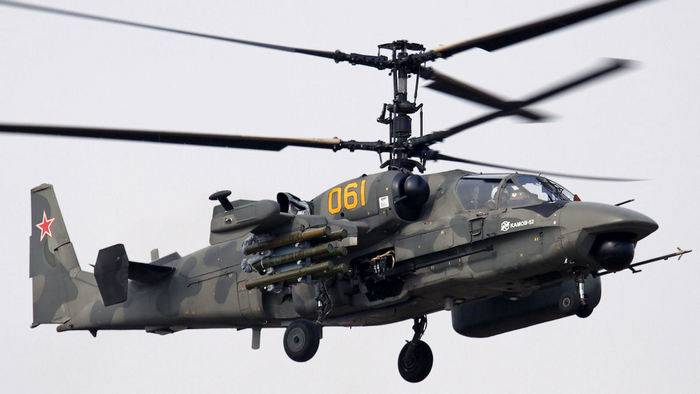 Два новых вертолета Ка-52 "Аллигатор" поступили в авиаполк на Кубани