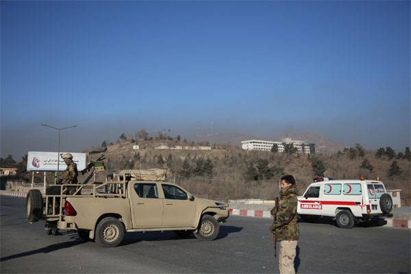 The attack on the car of the UN mission in Afghanistan. Hostages taken