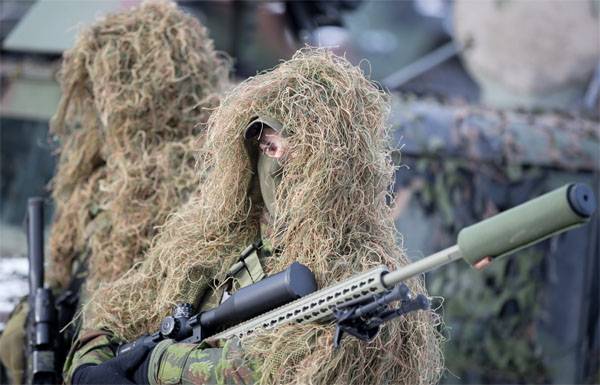 Combattimenti militari lituani in esercitazioni NATO in Germania