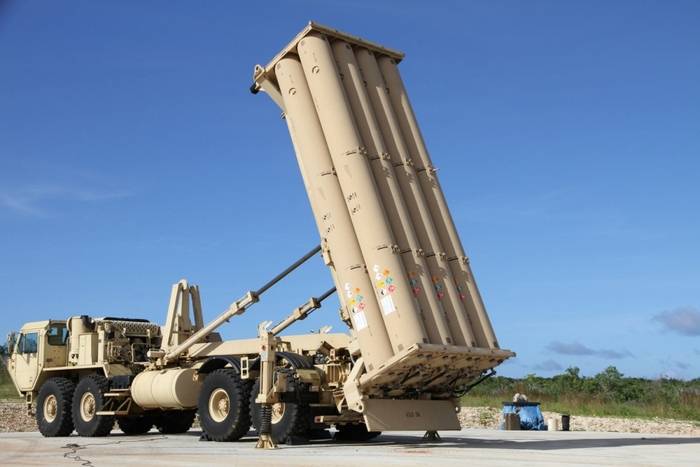 In South Korea, placed all six components of THAAD PRO