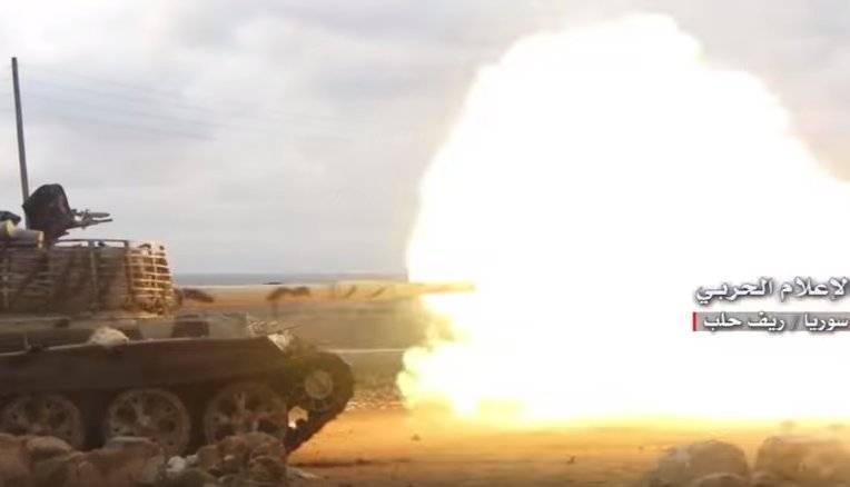 The tanks returned from “captivity” are fighting again as part of the Syrian army