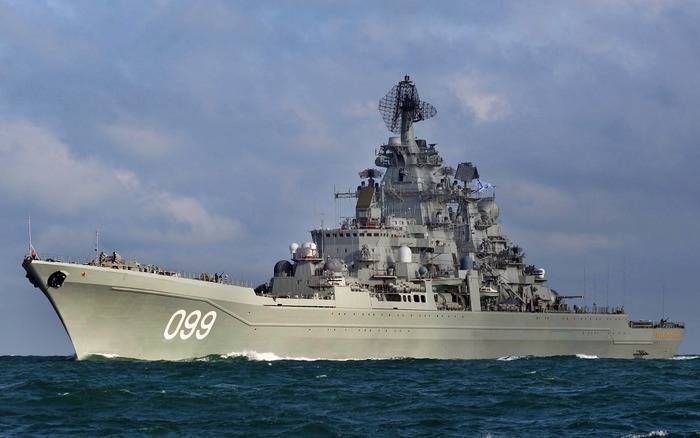 СМИ: модернизация тяжелого крейсера "Петр Великий" начнется в 2020 году