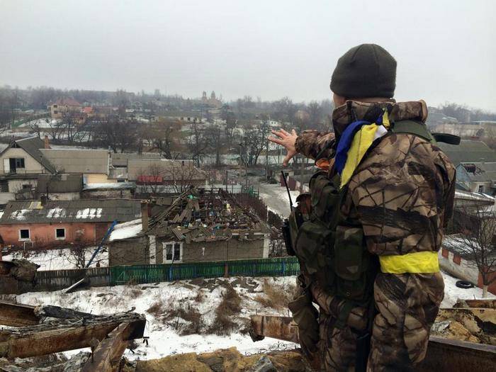 APU se jactó de la toma del pueblo en la zona "gris" de la región de Lugansk