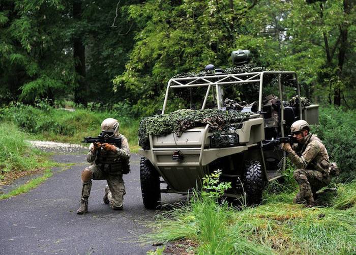 France will test the ground robot