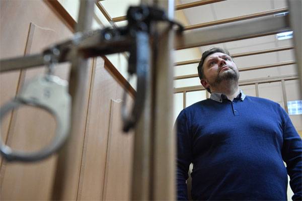 Ex-governor of the Kirov region was sentenced to 8 years of a penal colony for corruption