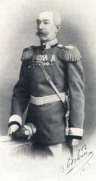 General Vasily Bely - herói da defesa de Port Arthur