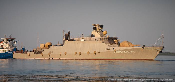 Передача флоту МРК "Вышний Волочек" отложена из-за проблем с китайским двигателем