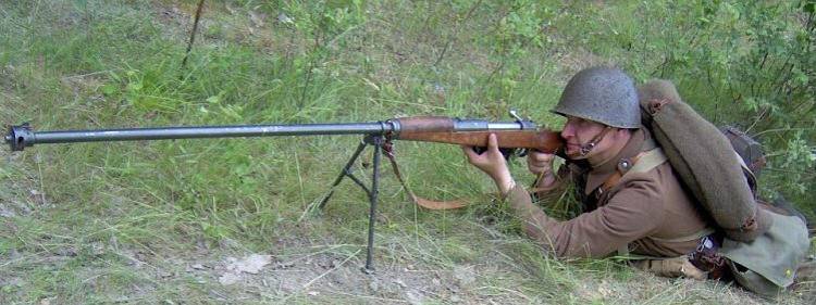 El rifle antitanque "secreto" de Maroshek