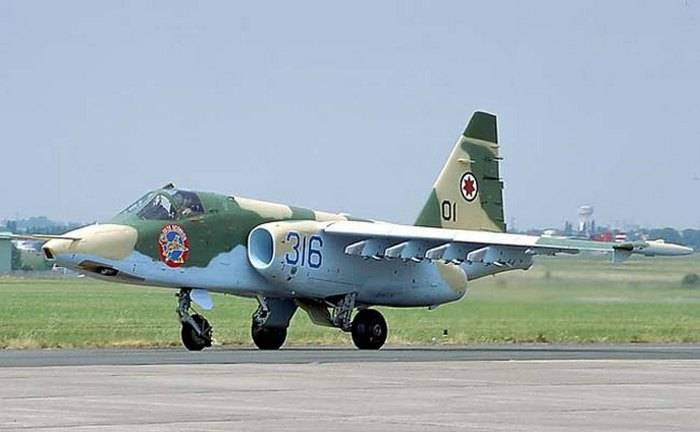 Грузия собралась продавать модернизированные штурмовики "Су-25" "Скорпион"