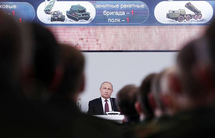 Putin hat das Personal des Zentralapparats des Verteidigungsministeriums um 200 Personen aufgestockt