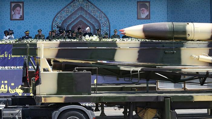 Iran introduced a new ballistic missile