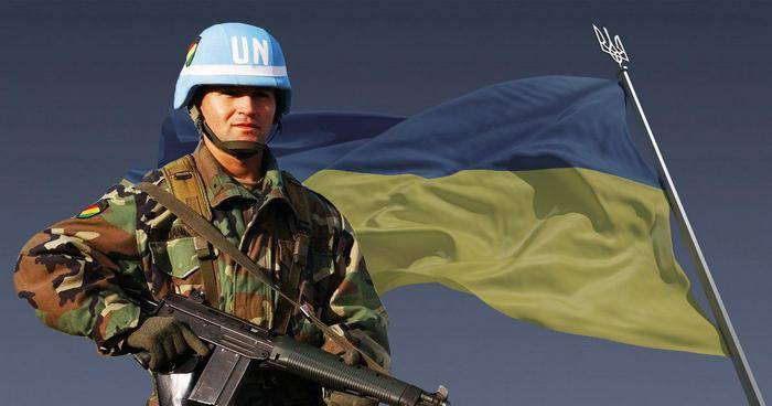 Kiev put forward proposals on the number and countries of origin of peacekeepers in the Donbass